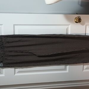 LIZ BAKERS ESSENTIALS WOMENS WIDE LEG LOUNGING PANTS MED/TALL SOFT RELAXED FIT